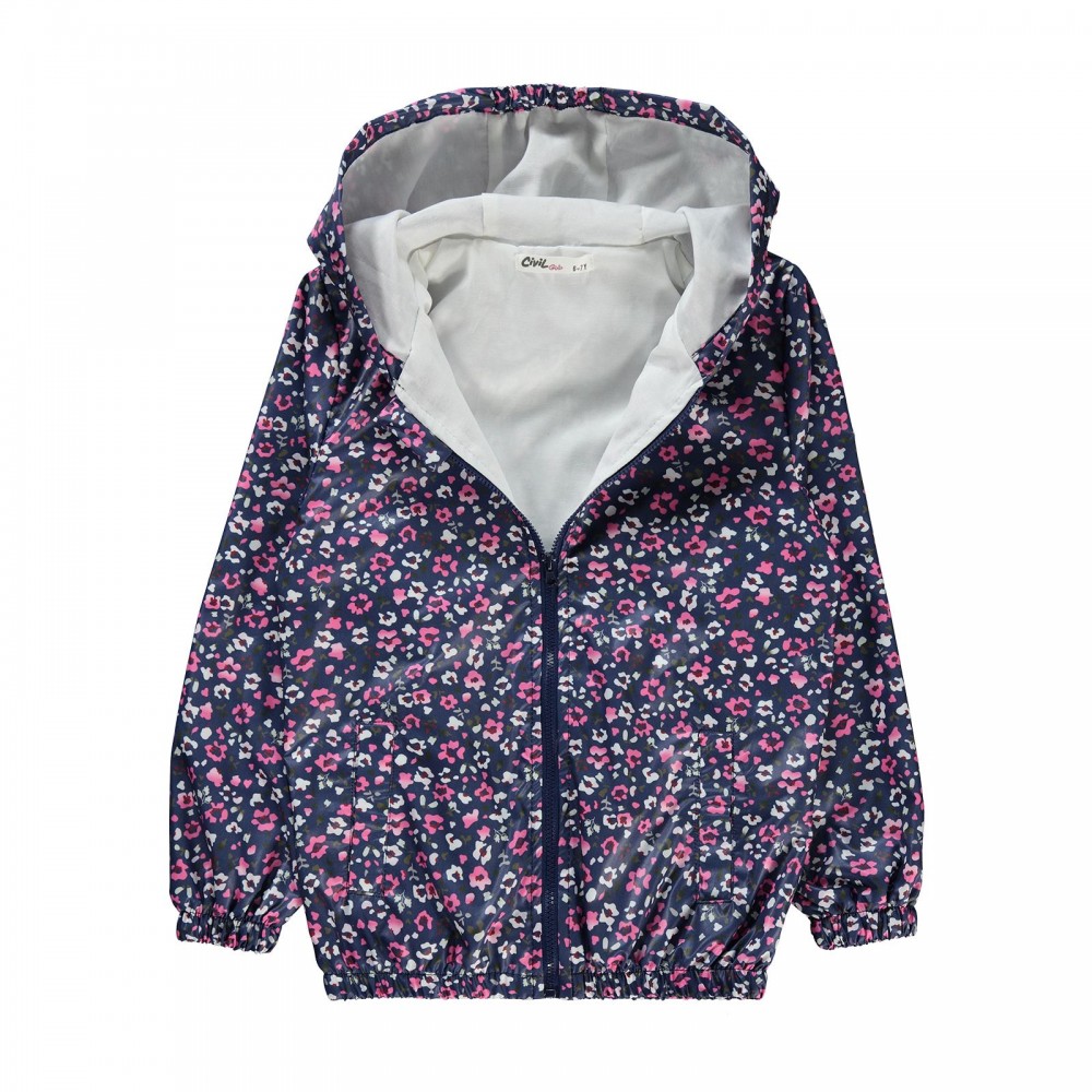 Wholesale - Civil Girls - Navy - Girl-Raincoat-10-11-12-13 Year  (1-1-1-1) 4