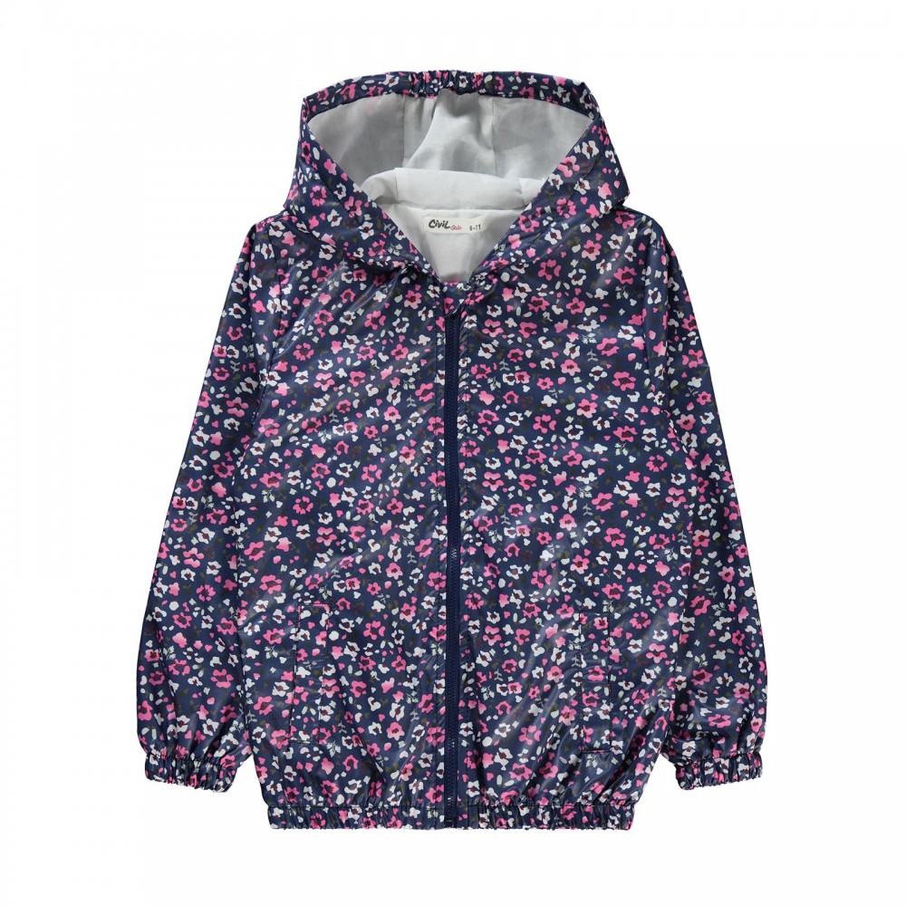 Wholesale - Civil Girls - Navy - Girl-Raincoat-10-11-12-13 Year  (1-1-1-1) 4