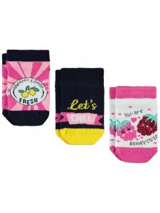 Wholesale - Civil Girls - Standard - Girl-Booties Socks-5 Year (Of 4) 4