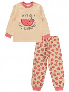 Wholesale - Civil Girls -  - Girl-Pajamas Set-2-3-4-5 Year (1-1-1-1) 4