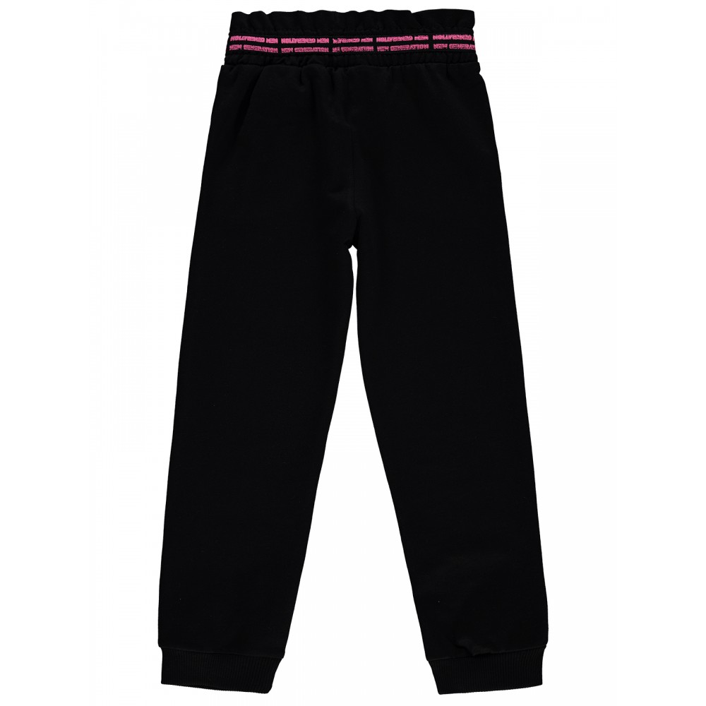 Wholesale - Civil Girls - Black - Girl-Track Pants-10-11-12-13 Year  (1-1-1-1) 4