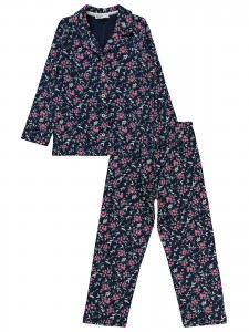 Wholesale - Civil Girls - Navy - Girl-Pajamas Set-10-11-12-13 Year  (1-1-1-1) 4