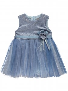 Wholesale - Civil Girls - Blue - Girl-Occasional Dresses-2-3-4-5 Year (1-1-1-1) 4