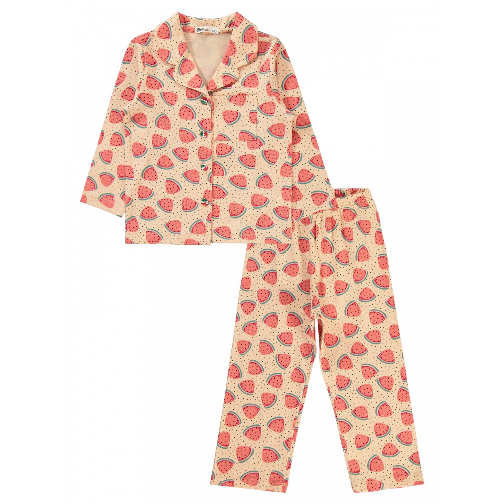 Wholesale - Civil Girls -  - Girl-Pajamas Set-2-3-4-5 Year (1-1-1-1) 4