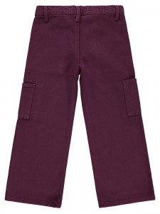 Wholesale - Civil Girls - Bordeaux-Crepe - Girl-Trousers-10-11-12-13 Year  (1-1-1-1) 4