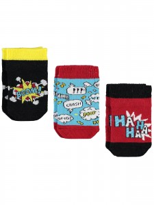 Wholesale - Civil Boys - Standard - Boy-Booties Socks-6 Year (Of 4) 4