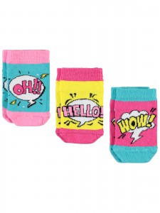 Wholesale - Civil Girls - Standard - Girl-Booties Socks-8 Year (Of 4) 4