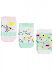 Wholesale - Civil Girls - Standard - Girl-Booties Socks-8 Year (Of 4) 4