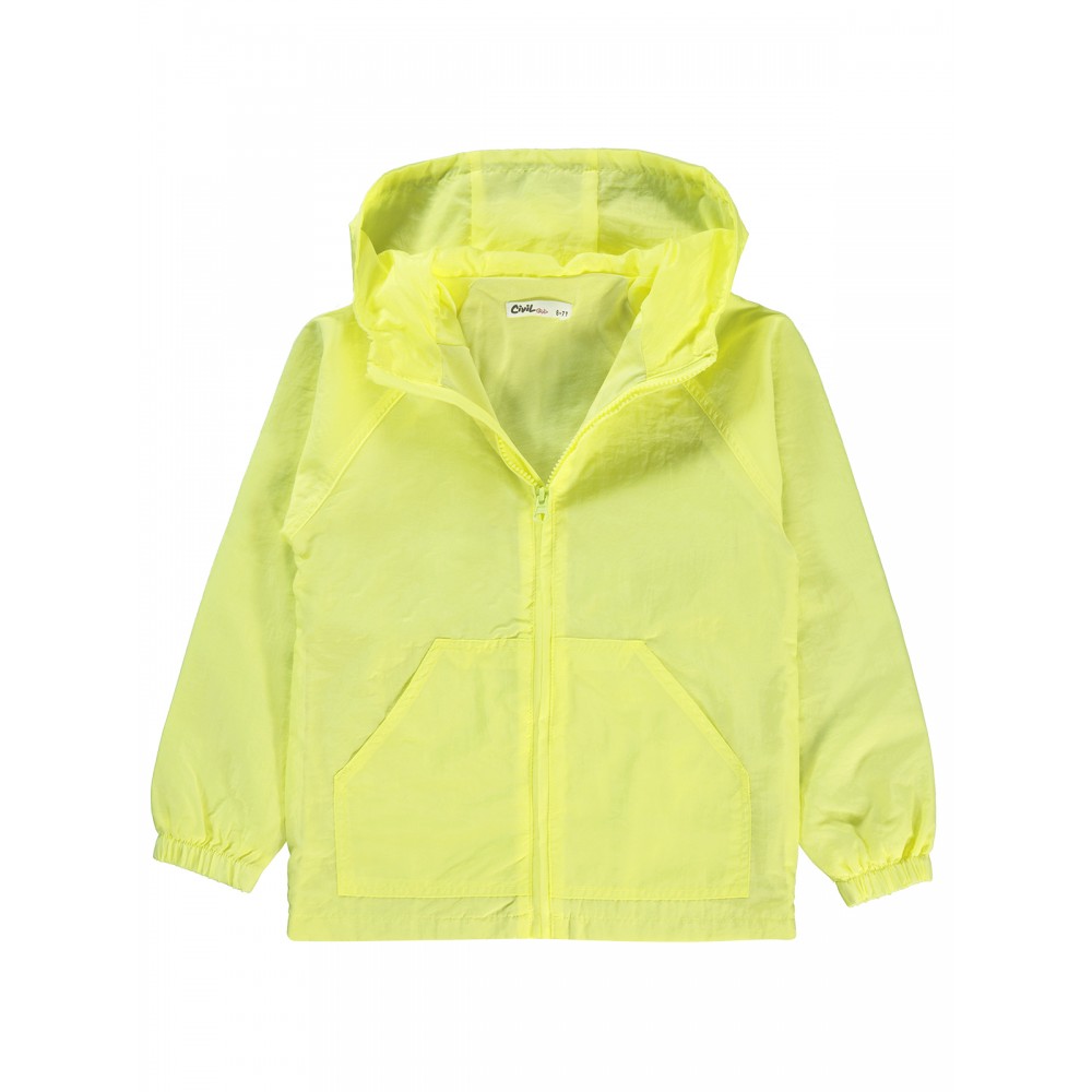 Wholesale - Civil Girls - Yellow - Girl-Raincoat-10-11-12-13 Year  (1-1-1-1) 4