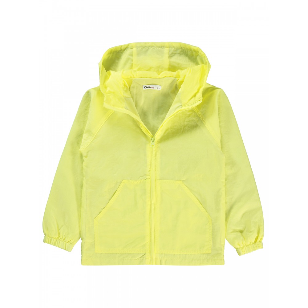 Wholesale - Civil Girls - Yellow - Girl-Raincoat-6-7-8-9 Year (1-1-1-1) 4