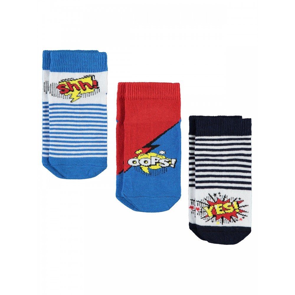 Wholesale - Civil Boys - Standard - Boy-Booties Socks-8 Year (Of 4) 4