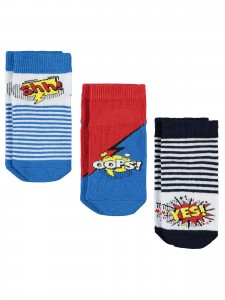 Wholesale - Civil Boys - Standard - Boy-Booties Socks-8 Year (Of 4) 4