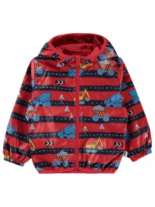 Wholesale - Civil Boys - Red - Boy-Raincoat-2-3-4-5 Year (1-1-1-1) 4