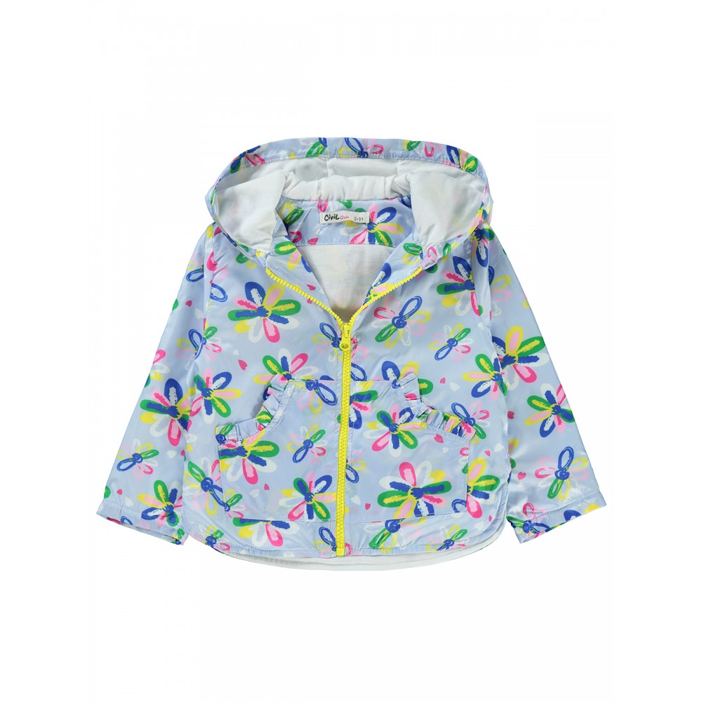 Wholesale - Civil Girls - Blue - Girl-Raincoat-2-3-4-5 Year (1-1-1-1) 4