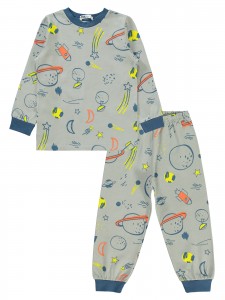 Wholesale - Civil Boys - Indigo - Boy-Pajamas Set-2-3-4-5 Year (1-1-1-1) 4