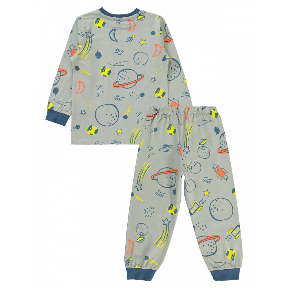 Wholesale - Civil Boys - Indigo - Boy-Pajamas Set-2-3-4-5 Year (1-1-1-1) 4