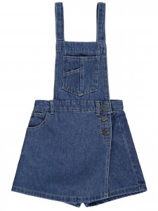 Wholesale - Civil Girls - Ice Blue - Girl-Dungarees-6-7-8-9 Year (1-1-1-1) 4