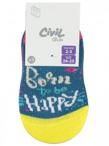 Wholesale - Civil Girls - Standard - Girl-Babet Socks-8 Year (Of 4) 4