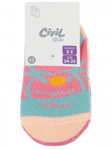 Wholesale - Civil Girls - Standard - Girl-Babet Socks-4 Year (Of 4) 4