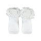 Wholesale - Minidamla-Lüks Tekin - White - Baby-Sock-S Size (Of 6) 6