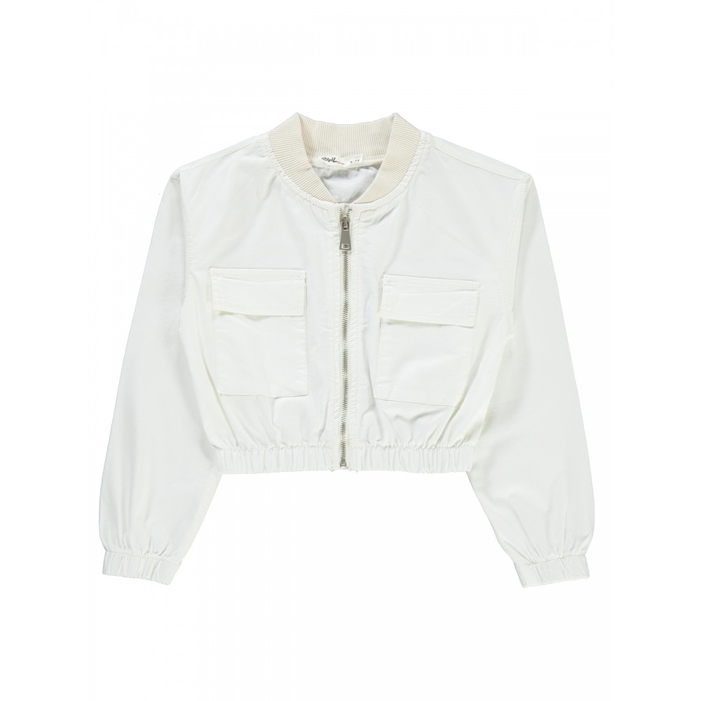 Wholesale - Civil Girls - White - Girl-Jacket-10-11-12-13 Year  (1-1-1-1) 4