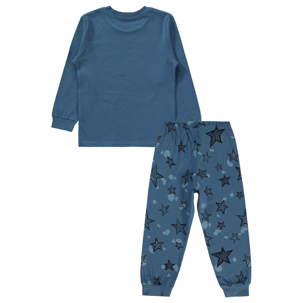 Wholesale - Civil Boys - Indigo - Boy-Pajamas Set-2-3-4-5 Year (1-1-1-1) 4