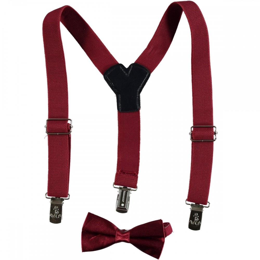 Wholesale - Minidamla-Lüks Tekin - Burgundy - DT & FMCG-Belt And Strap-S Size (Of 4) 4 Pieces