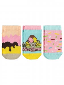 Wholesale - Civil Girls - Standard - Girl-Booties Socks-11 Year (Of 4) 4 Pieces