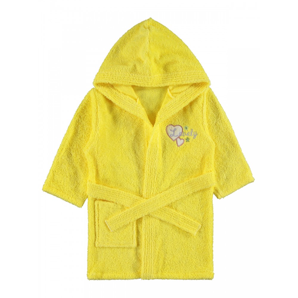 Wholesale - Civil Girls - Yellow - Girl-Bathrobe-4-6-8-10 Year (1-1-1-1) 4