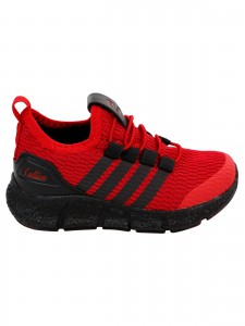 Wholesale - Callion - Red-Black - -Sport Shoes-26-27-28-29-30 Number (1-1-2-2-2) 8 Pieces