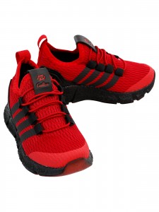 Wholesale - Callion - Red-Black - -Sport Shoes-26-27-28-29-30 Number (1-1-2-2-2) 8 Pieces