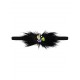 Wholesale - Civil - Black - -Scrunchy-S Size (Of 4) 4 Pieces