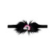 Wholesale - Civil - Black - -Scrunchy-S Size (Of 4) 4 Pieces