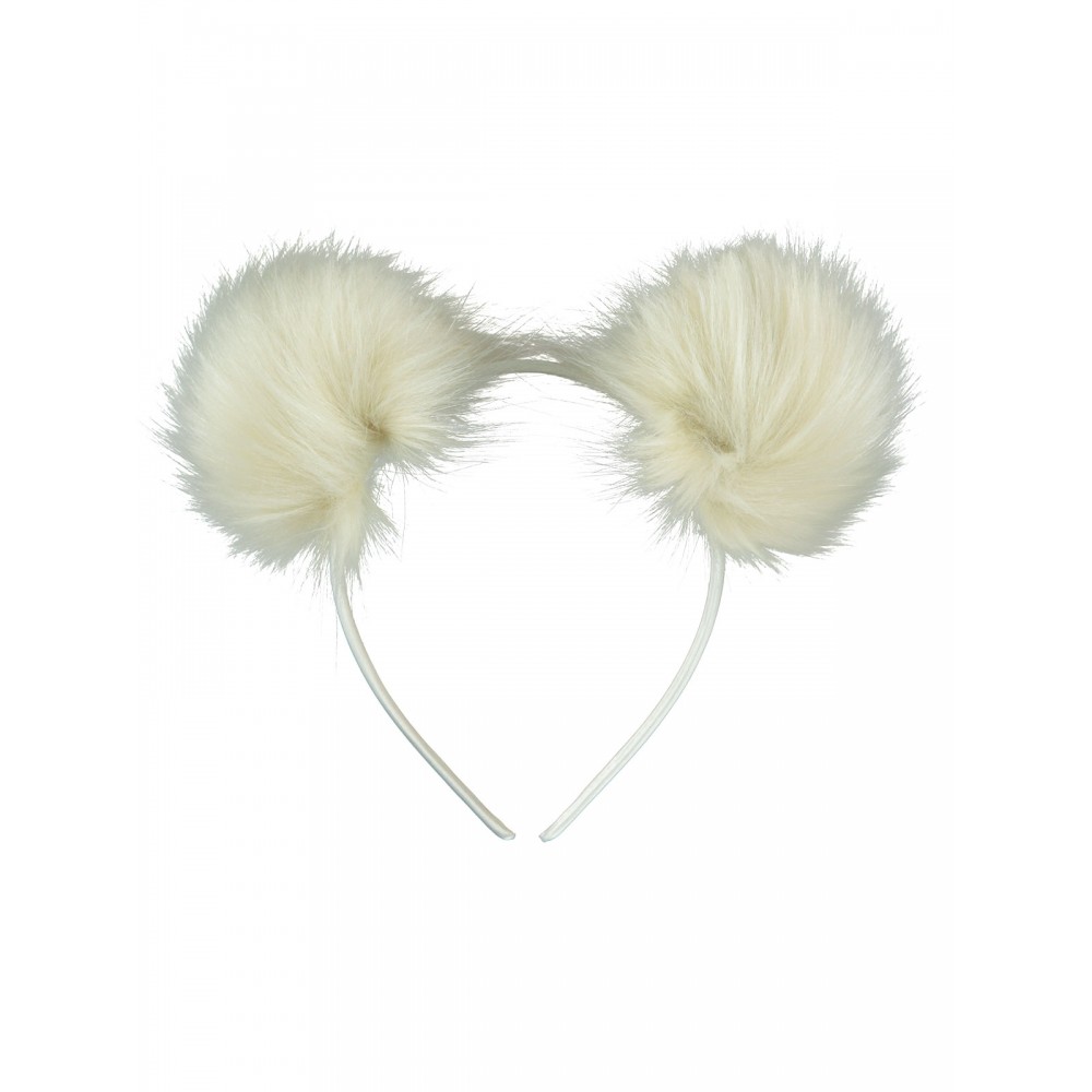 Wholesale - Civil - Cream - -Hair Band-S Size (Of 4) 4 Pieces