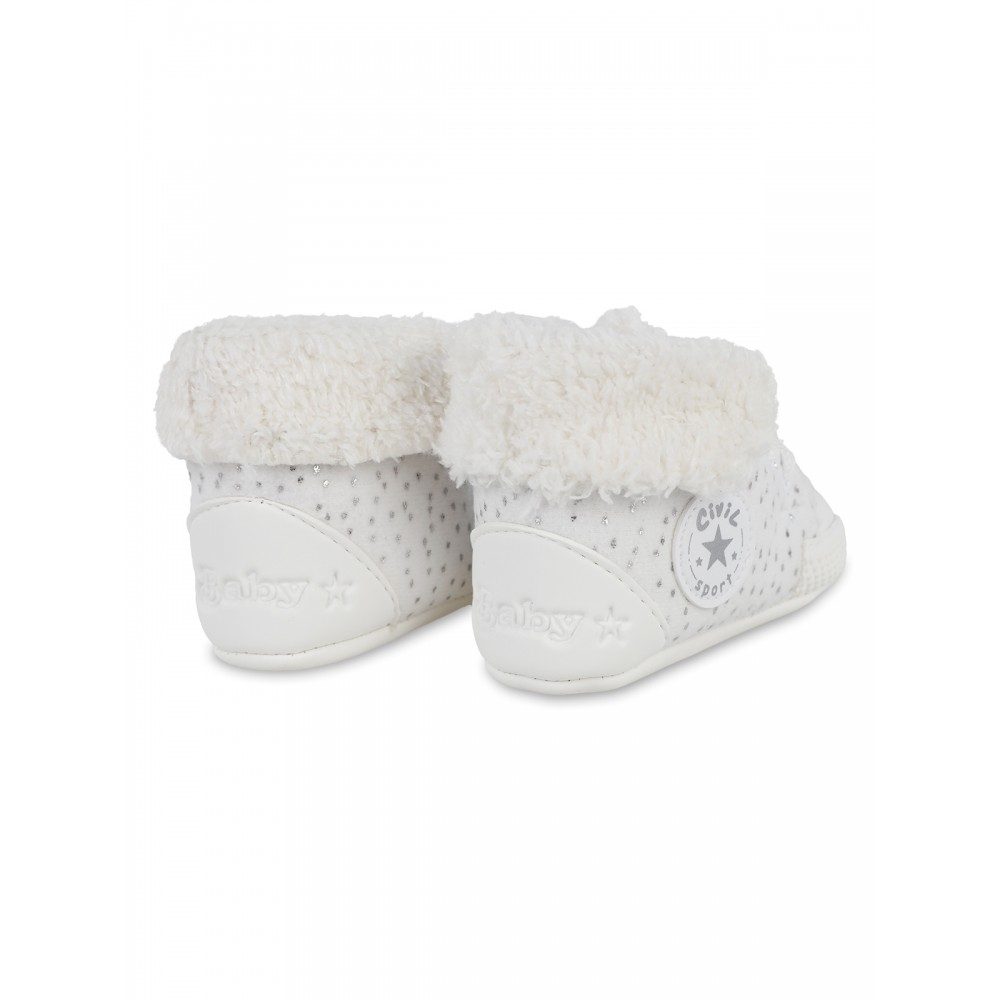 Wholesale - Civil - White - Baby-Booties-17-18-19 Number (1-2-2) 5