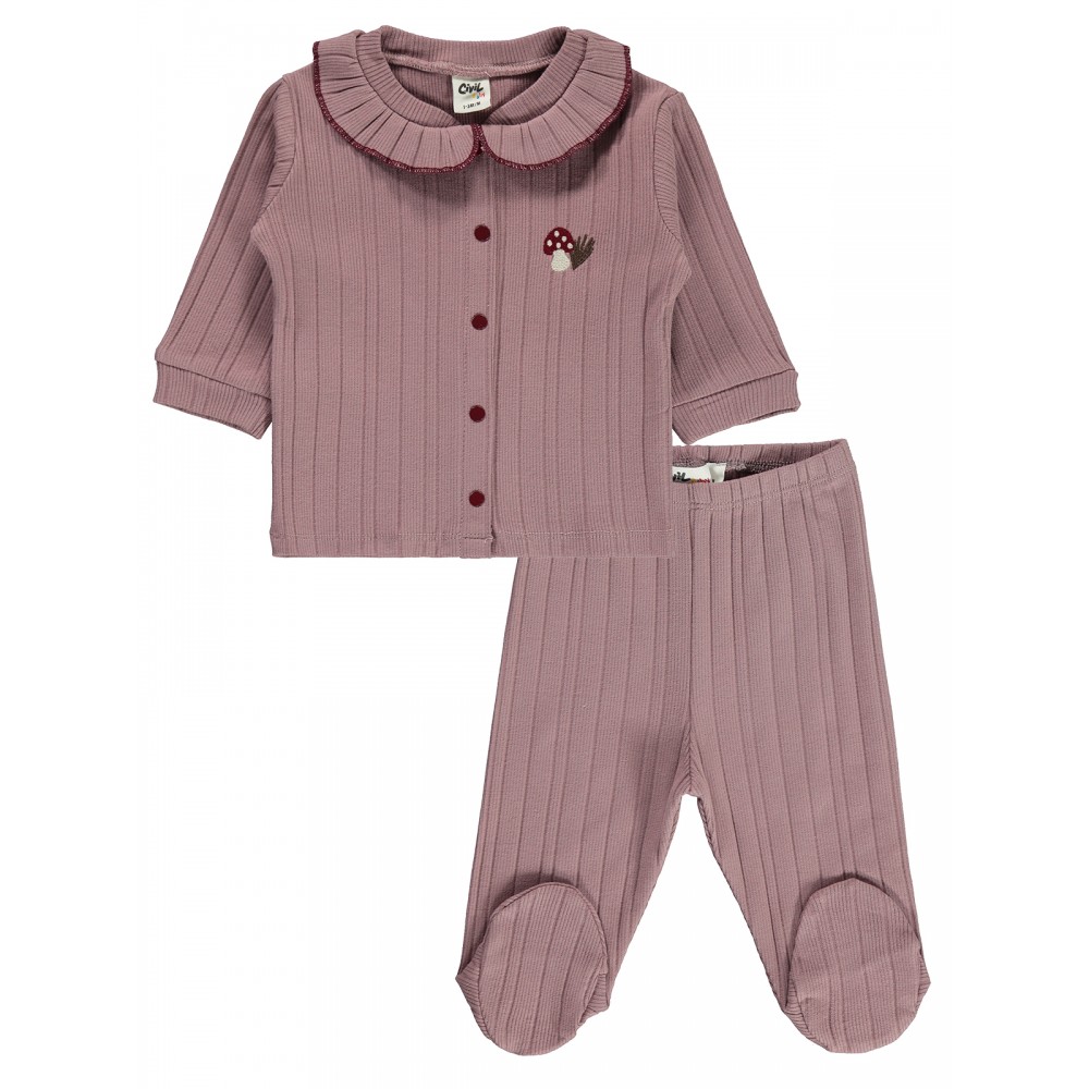 Wholesale - Civil Baby -  - Baby-Pajamas Set-56-62-68-74 (1-1-1-1) 4