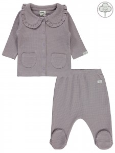 Wholesale - Civil Baby -  - Baby-Pajamas Set-56-62-68-74 (1-1-1-1) 4 Pieces