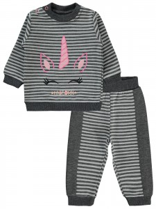 Wholesale - Civil Baby - Anthracite - Baby-Set-68-74-80-86 Month (1-1-1-1) 4