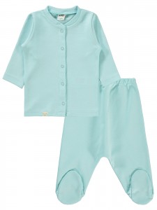 Wholesale - Civil Baby - Babyblue - Baby-Pajamas Set-56-62-68 Month(1-1-1) 3