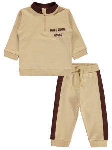 Wholesale - Civil Baby - Beige - Baby-Set-68-74-80-86 Month (1-1-1-1) 4