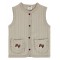 Wholesale - Civil Baby - Beige - Baby-Waistcoat-68-74-80-86 Month (1-1-1-1) 4