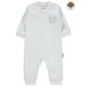 Wholesale - Civil Baby - White - Baby-Overalls-50 Month (1) 1