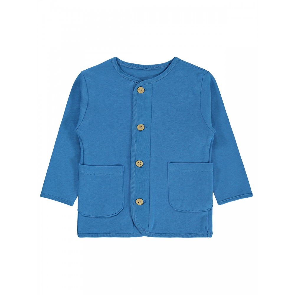 Wholesale - Civil Baby - Blue - Baby-Cardigan-68-74-80-86 Month (1-1-1-1) 4