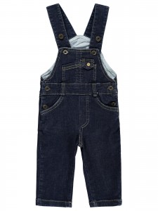 Wholesale - Civil Baby - Blue - Baby-Dungarees-68-74-80-86 Size (1-1-2-2) 6