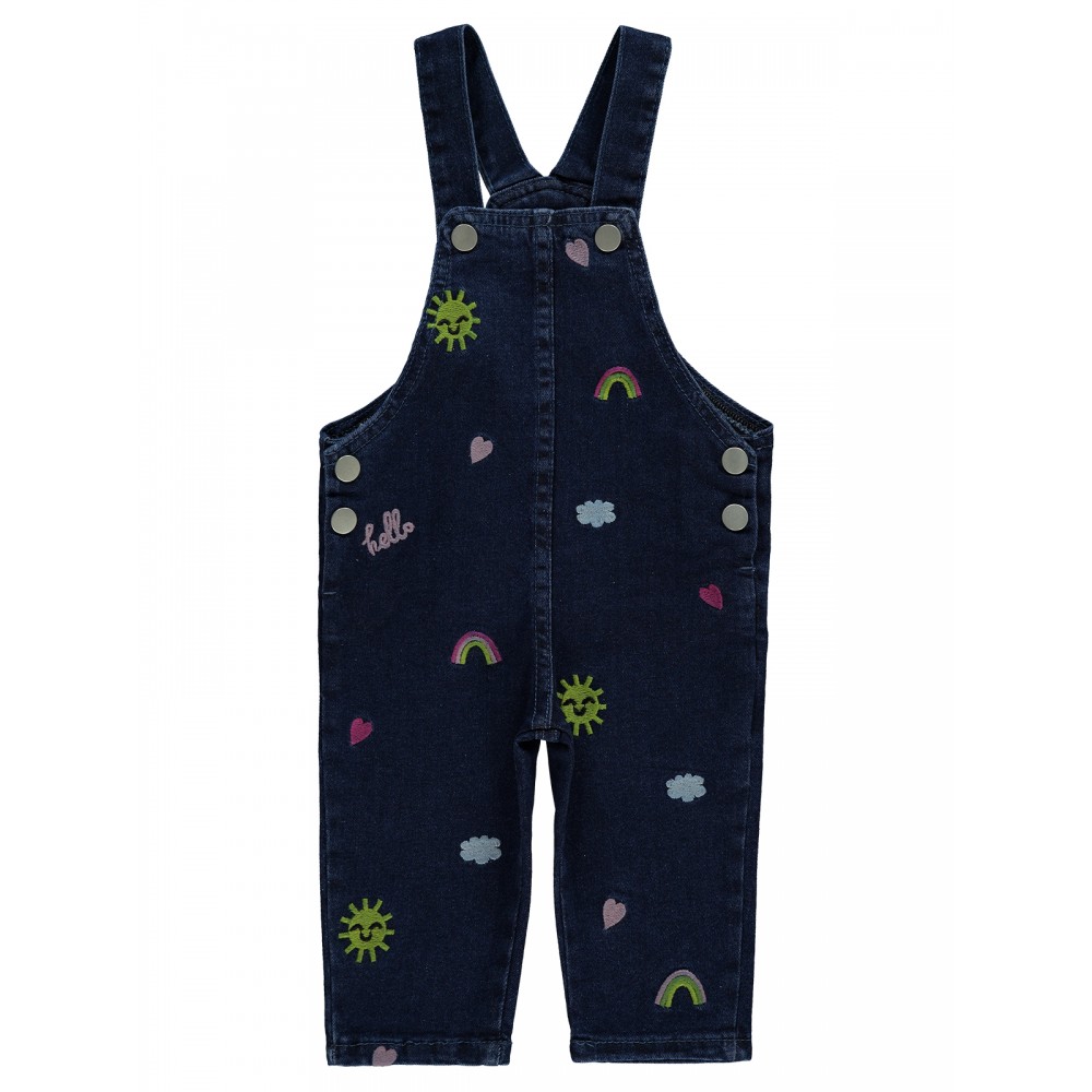 Wholesale - Civil Baby - Blue - Baby-Dungarees-68-74-80-86 Size (1-1-2-2) 6