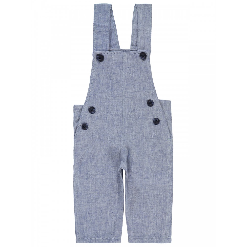 Wholesale - Civil Baby - Blue - Baby-Dungarees-68-74-80-86 Size (1-1-2-2) 6