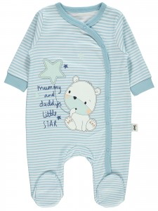 Wholesale - Civil Baby - Blue - Baby-Overalls-56-62-68 Month(1-1-1) 3