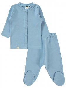 Wholesale - Civil Baby - Blue - Baby-Pajamas Set-56-62-68 Month(1-1-1) 3