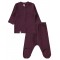 Wholesale - Civil Baby - Bordeaux-Crepe - Baby-Pajamas Set-56-62-68 Month(1-1-1) 3