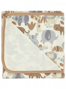 Wholesale - Civil Baby - Brown - Baby-Blanket And Swaddle-S Size (Of 2) 2